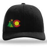 CO Christmas Trucker Hat - All Black