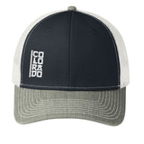 Colorado Vertical - Rich Navy/ Heather Grey/ White