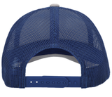 Low-Profile Trucker Cap - Heather Grey/Royal - Snapback - Colorado Bike