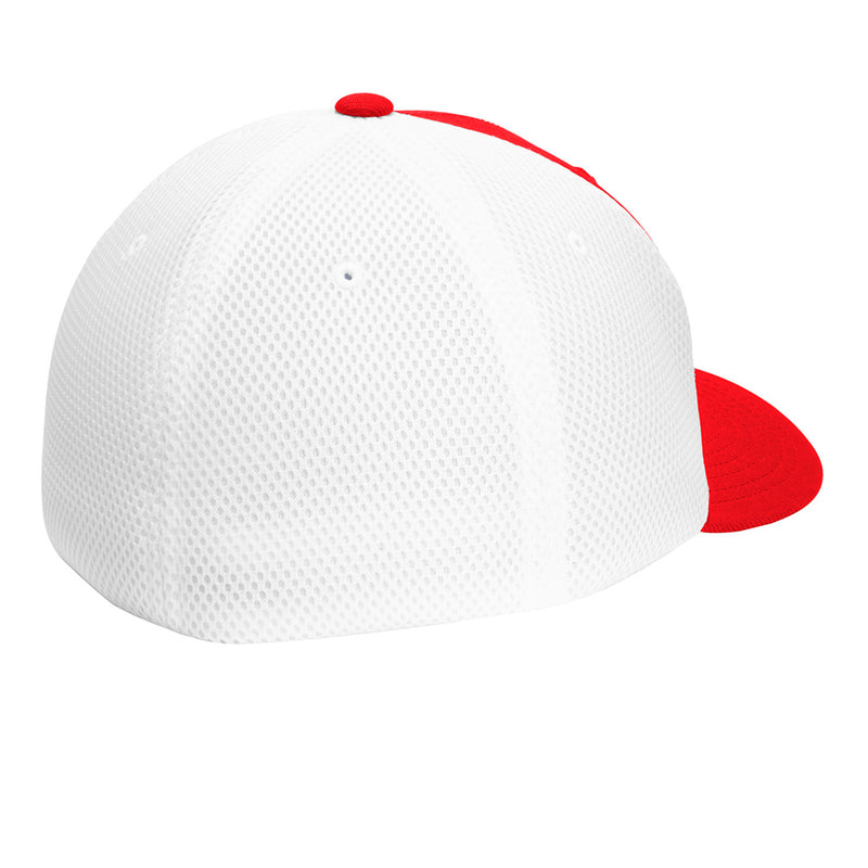 HF2 Cuda Hat - Red/White Flex Fit (L/XL)