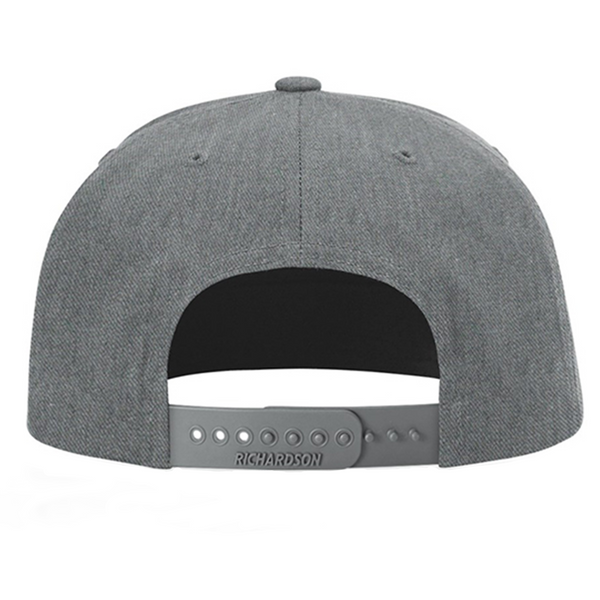 Limited Edition - Colorado Campfire - Flat Bill Snap Back Hat - Grey