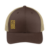 Limited Edition - Colorado Vertical - Trucker Hat - Golden Brown