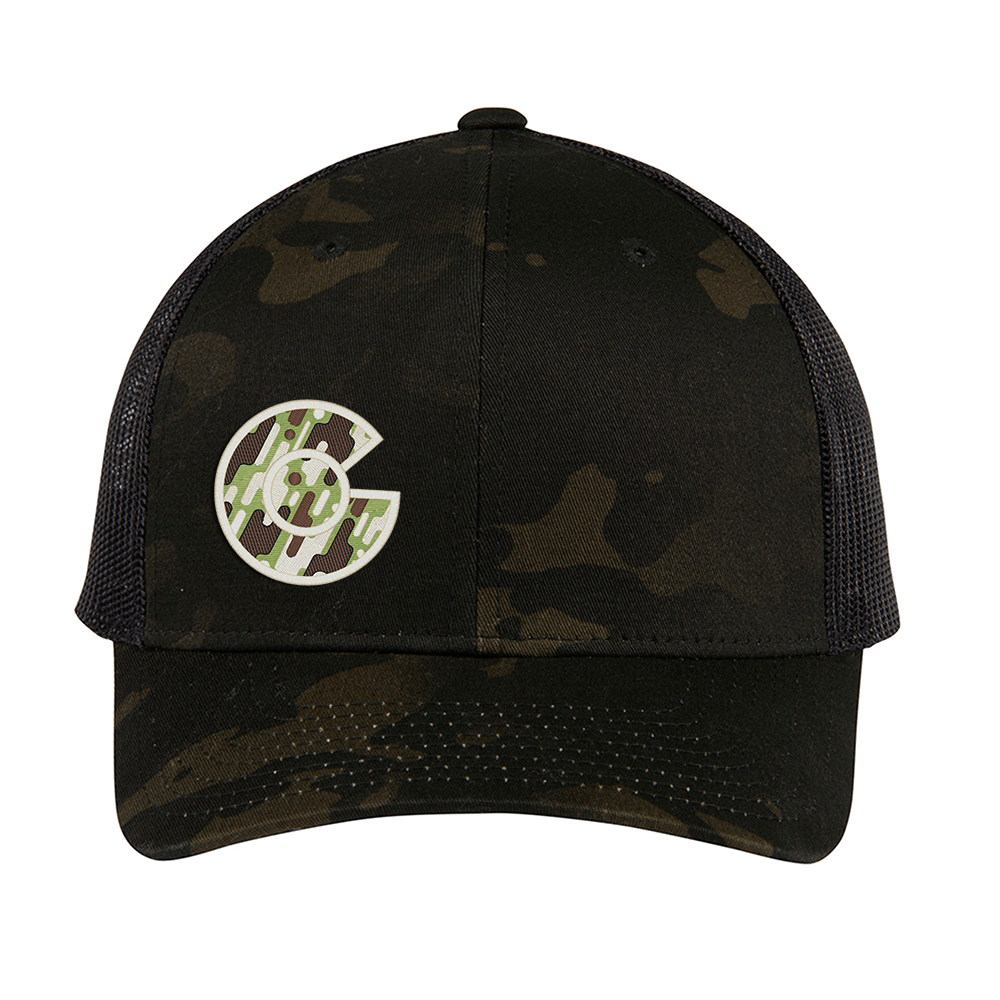 CO logo Camo - Snap Back Trucker Hat - Camo – Colorado Hat Company
