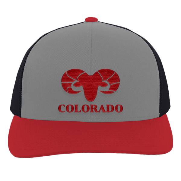 Limited Edition - Flat Bill Snap Back Hat - ROCKY MOUNTAIN BIGHORN SHEEP