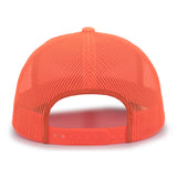 Limited Edition - Believe Moustache - Snap Back Trucker Hat - Blaze Back & Break-up