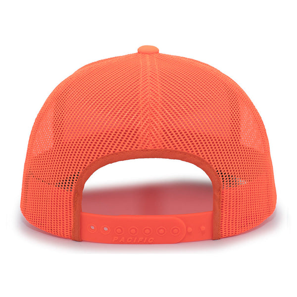 Limited Edition - Believe Moustache - Snap Back Trucker Hat - Blaze Back & Break-up