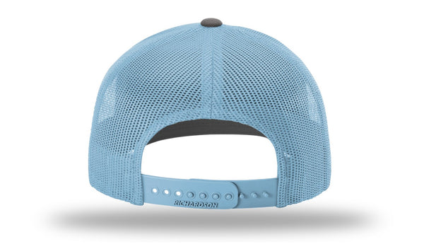 Limited Edition - Colorado Eyes - Trucker Hat - Charcoal and Blue