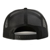 Limited Edition - #CO 7 Panel Richardson Flat Bill Snap Back Hat - Dark Charcoal