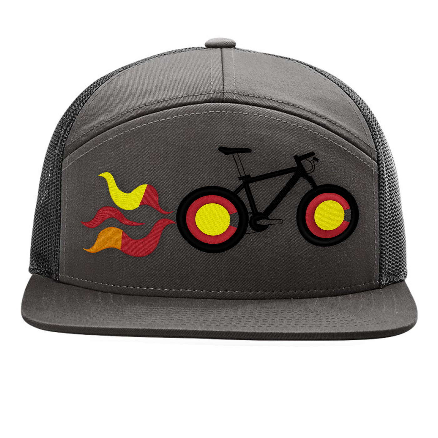 Limited Edition - 7 Panel Richardson Flat Bill Snap Back Hat 