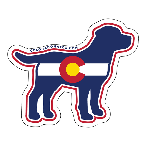 Colorado Labrador Retriever Sticker