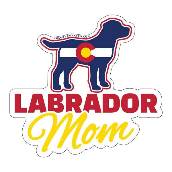 Colorado Labrador Mom Sticker