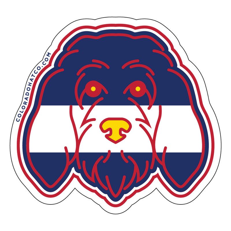 Colorado Portuguese Water Dog Sticker