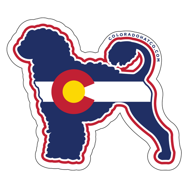 Colorado Portuguese Dog Sticker