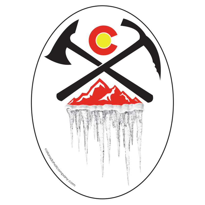 Colorado Pick Axe Sticker