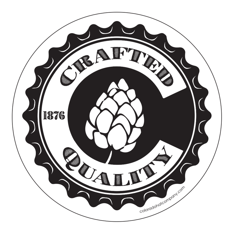 Colorado Crafted Quality - Black & White