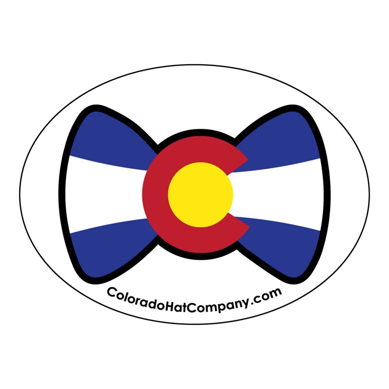 Colorado Bow-Tie Sticker