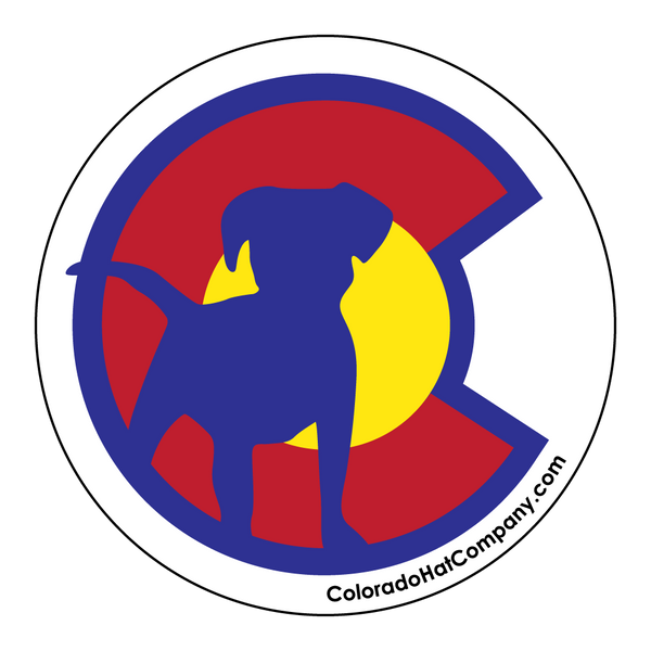 Colorado C With Puppy Sticker