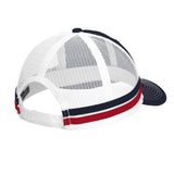 Colorado Tree Trucker Hat - Flame Red White