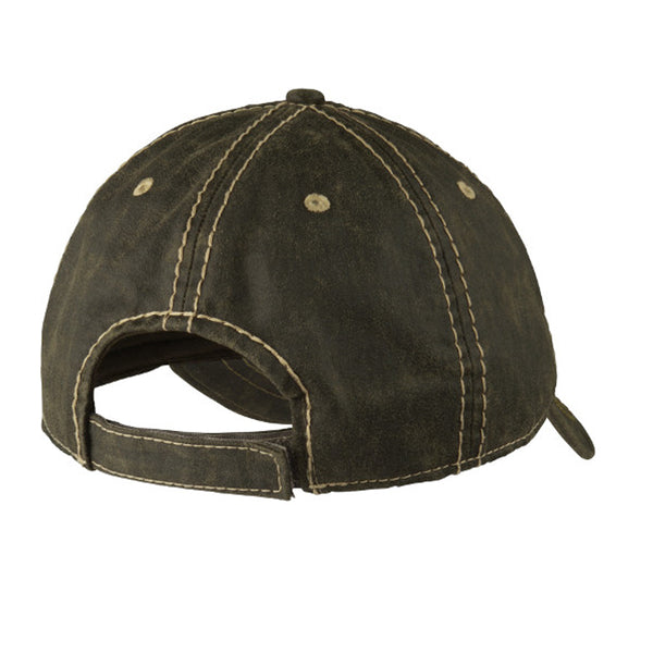 Colorado Portuguese Water Dog Distressed Cap - Black