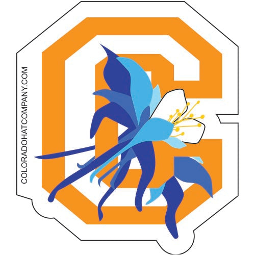 C Columbine Sticker