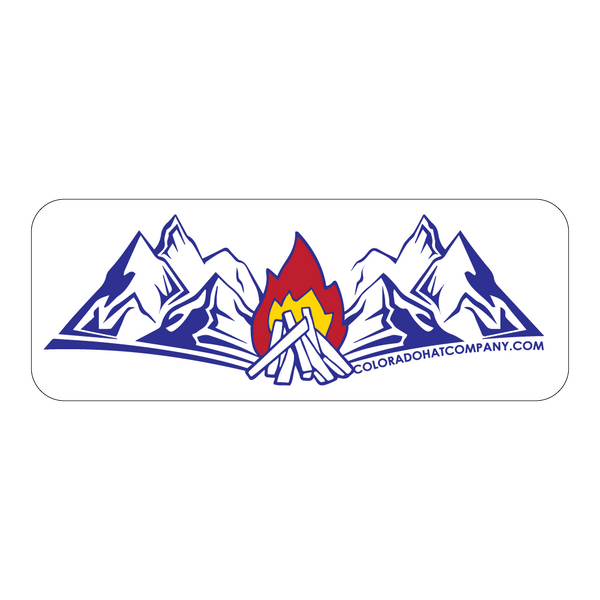 Colorado Campfire Sticker