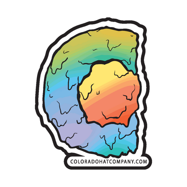 Colorado Trip - C Sticker