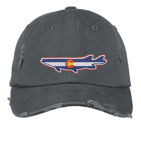 Colorado Pike Distressed Cap - Nickel