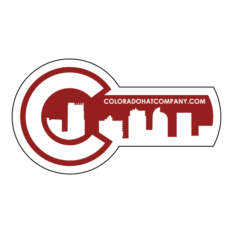 Colorado Denver City Key Sticker