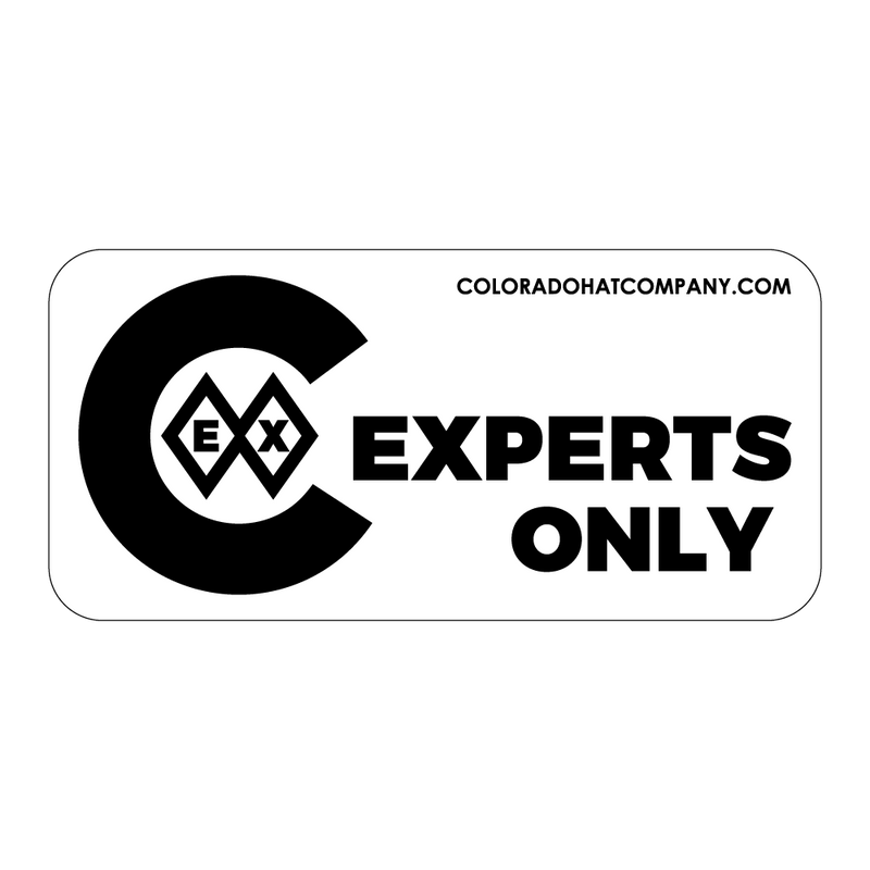 Colorado Experts Only Sticker