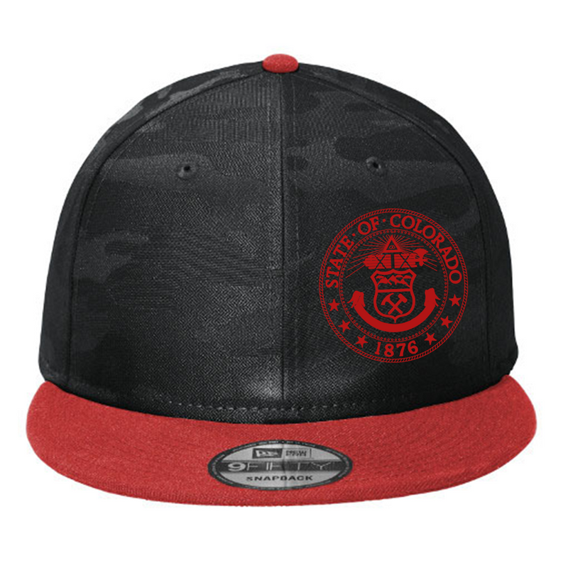 Colorado Seal - Flat Bill Snap Back Hat