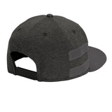 Colorado C - Grey - Striped Flat Bill - Black Shadow and Graphite