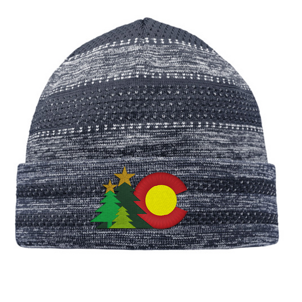 Limited Edition - CO Christmas Fleece Beanie - Navy