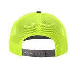 Limited Edition - Colorado Bighorn Sheep - Trucker Hat - Charcoal and Neon Lime