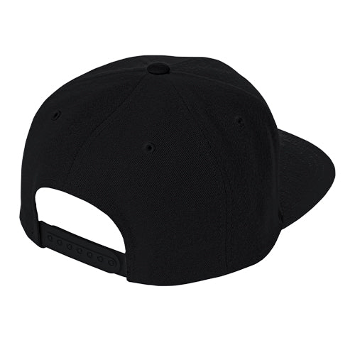 Limited Edition - Bigfoot Skis Colorado - Flat Bill Snap Back Hat - Black Right Side Embroidery