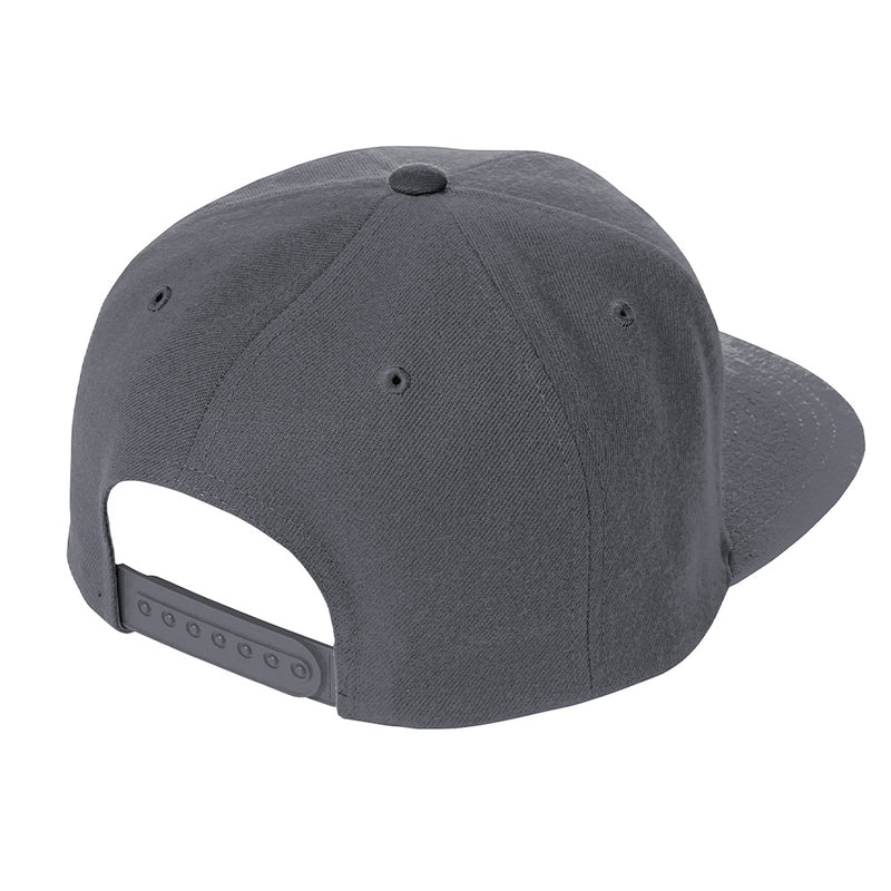 Colorado Script - Flat Bill Snap Back Hat - Dark Grey