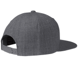CO Yeti - Flat Bill Snap Back Hat - Dark Grey