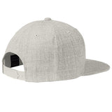 5280 - Flat Bill Snap Back Hat - Heather Grey
