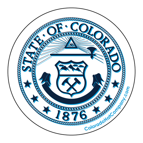 Colorado State Seal Sticker