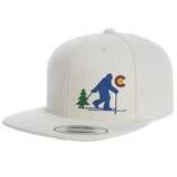Bigfoot Skis Colorado - Flat Bill Snap Back Hat