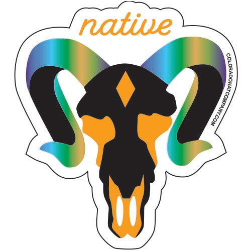 Bighorn Native Sticker